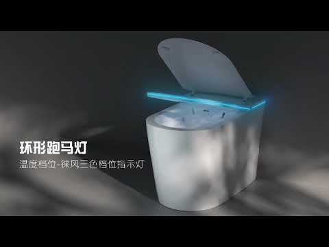 IT-K018-W INTELLIGENT ONE-PIECE TOILET BOWL