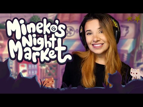 Mineko's Night Market Gameplay - Wholesome Games