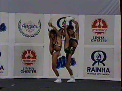 Claudio Franzen e Helena Cardoso, Aerobica Brasil etapa SP 1993