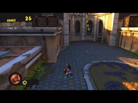 Messing around in Sonic forces (ps4) (avatar stages)