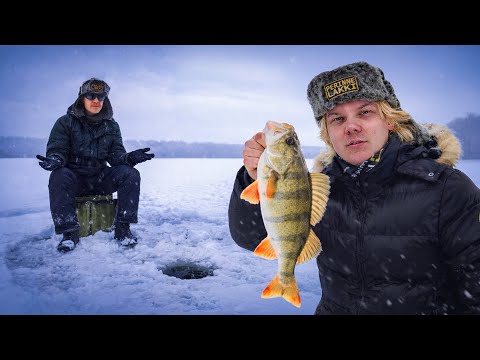 Olli ja Veikka pilkkimässä? (PILKKI-VIDEO)