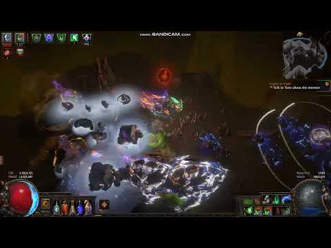 [POE 3.17] Cheapbunny Flask Drinking Critical Stone Golem Ascendant |Mother's Embrace| T16 Minotaur