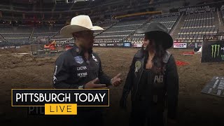 A lesson in bull riding from the Professional Bull Riders