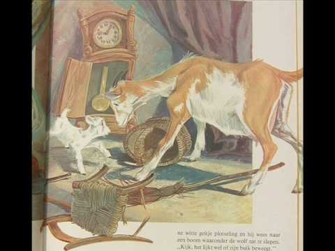 De wolf en de zeven geitjes - Sprookje van De gebroeders Grimm