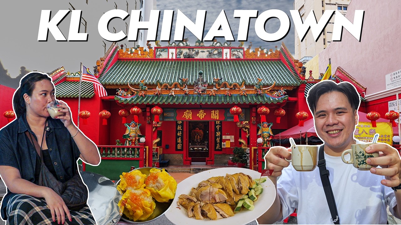 This is Kuala Lumpur’s Chinatown! | 24 Hrs Exploring Petaling Street Market + Street Food Tour