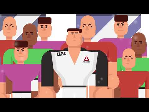 MMA Hour Animated Mike Perry Tetris shot