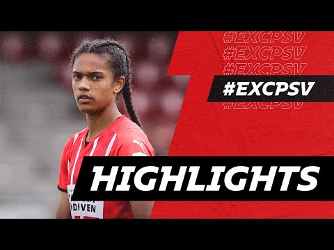 Doelpuntrijk duel in Rotterdam ⚽ |  HIGHLIGHTS Excelsior Vrouwen -  PSV Vrouwen