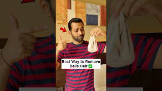 Download lagu Best Way to remove BALLS HAIR ✅#ballshair #manscaping #ashortaday #shortsindia mp3