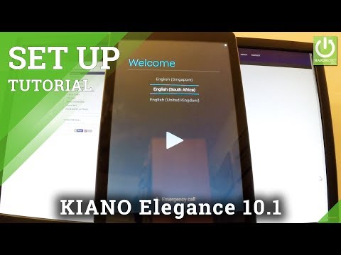 How to Set Up KIANO Elegance 10.1 - Android Configuration