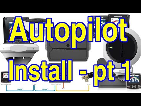 Raymarine Autopilot Install – part 1