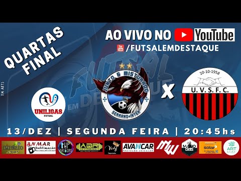 AO VIVO -  UNILIGAS 2021, O MELHOR FUTSAL DO ABC- QUARTAS DE FINAL - VILA SÁ X JM SERRANO