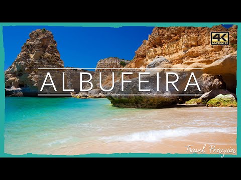 Albufeira ● Portugal  🇵🇹 【4K】 Aerial Cinematic Drone