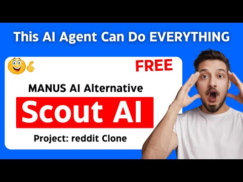 Scout AI Agent : FULLY FREE Manus Alternative! A General AI Agent & Coder  Automate Your Life NOW