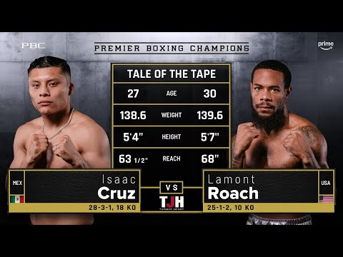 Lamont Roach Jr. vs. Isaac "Pitbull" Cruz FIGHT HIGHLIGHTS | Premier Boxing Champions | Prime Video