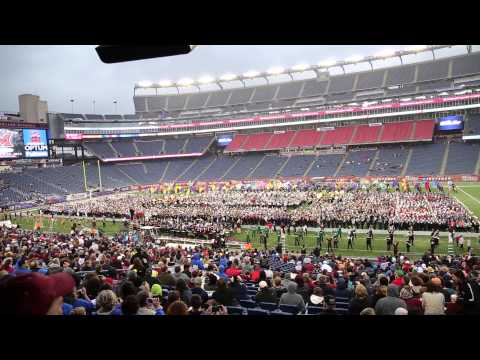 UMASS Band Day 2nd TRY - Half-time performance