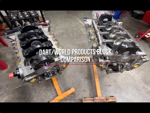 Lykins Motorsports Dart/World Products Block Comparo
