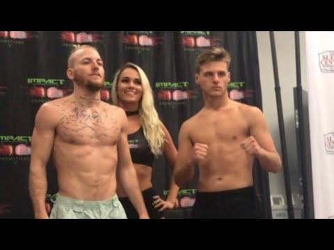 MMA amateur fight SAM THOMPSON Rear Naked Choke