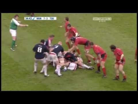 Munster vs Toulouse 2008  Highlights HD   HEC Final 2008