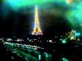 Эйфелева башня ночью, Париж 