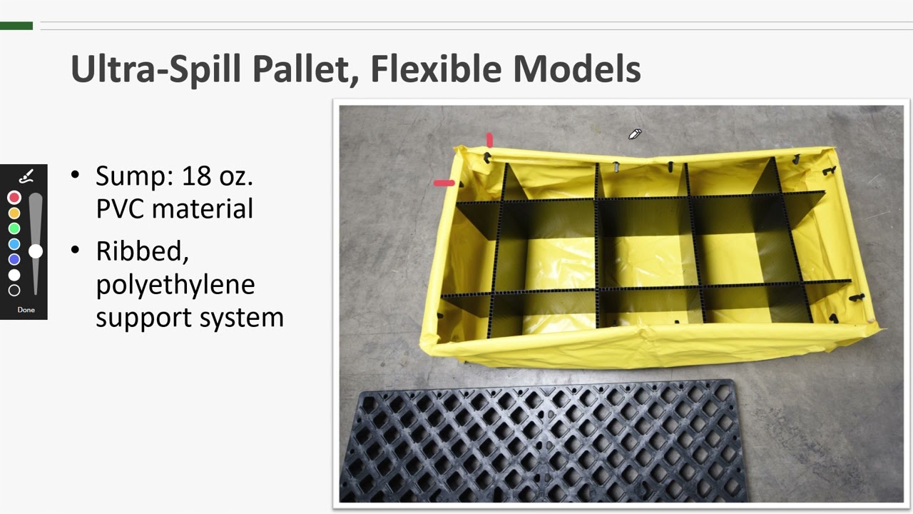 UltraTech Product Training – Ultra-Spill Pallet – Flexible Models