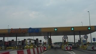 preview picture of video 'Mega korek przed bramkami - Autostrada A1 Toruń - Gdańsk'