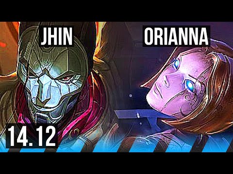 JHIN vs ORIANNA (MID) | 1200+ games, Legendary, 13/3/5 | VN Master | 14.12