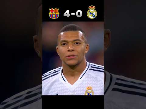 Barcelona Destroyed Real Madrid 4-0 🤯🔥 - EL Clasico 2024 #shorts #football #youtube