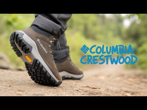 Columbia Men's Crestwood, Grey Ice/Black, 11 video review thumbnail