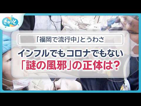 【正体は?】「福岡で謎の風邪」とSNSで話題に 1日100人が“風邪”を訴え来院【ぎゅっと】(2026年5月19日)