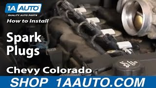 How to Replace Spark Plug 04-16 Chevy Colorado
