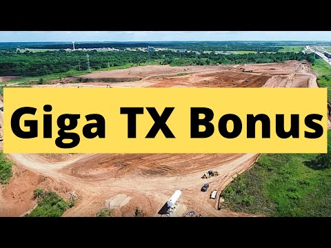 Bonus Video of Tesla Giga Texas' Eastern Side