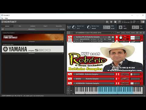 KIT ROBÉRIO E SEUS TECLADOS 2018 RUBINHO SAMPLES