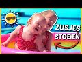 ZUSSEN GEVECHT iN HET ZWEMBAD ? | Bellinga Vlog #1728
