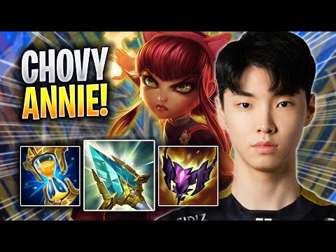 CHOVY IS READY TO PLAY ANNIE! - GEN Chovy Plays Annie MID vs Leblanc! | Season 2023