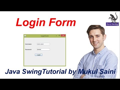 Java Swing Tutorial Login Form In Java Swing Create A Simple Application