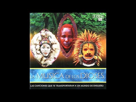 La música de los dioses (Vol. 1) (1998). Carátulas frontal y trasera