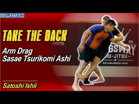Arm Drag Sasae Tsurikomi Ashi by Satoshi Ishii