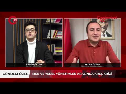 Genel Başkanımız Kadem Özbay, Cumhuriyet Tv Youtube kanalına Belediyelere ait kreşler ile ilgili açıklamalarda bulundu. | EĞİTİM İŞ
