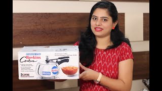 Hawkins Contura Stainless Steel Pressure Cooker 3 litre unboxing and review|amazon