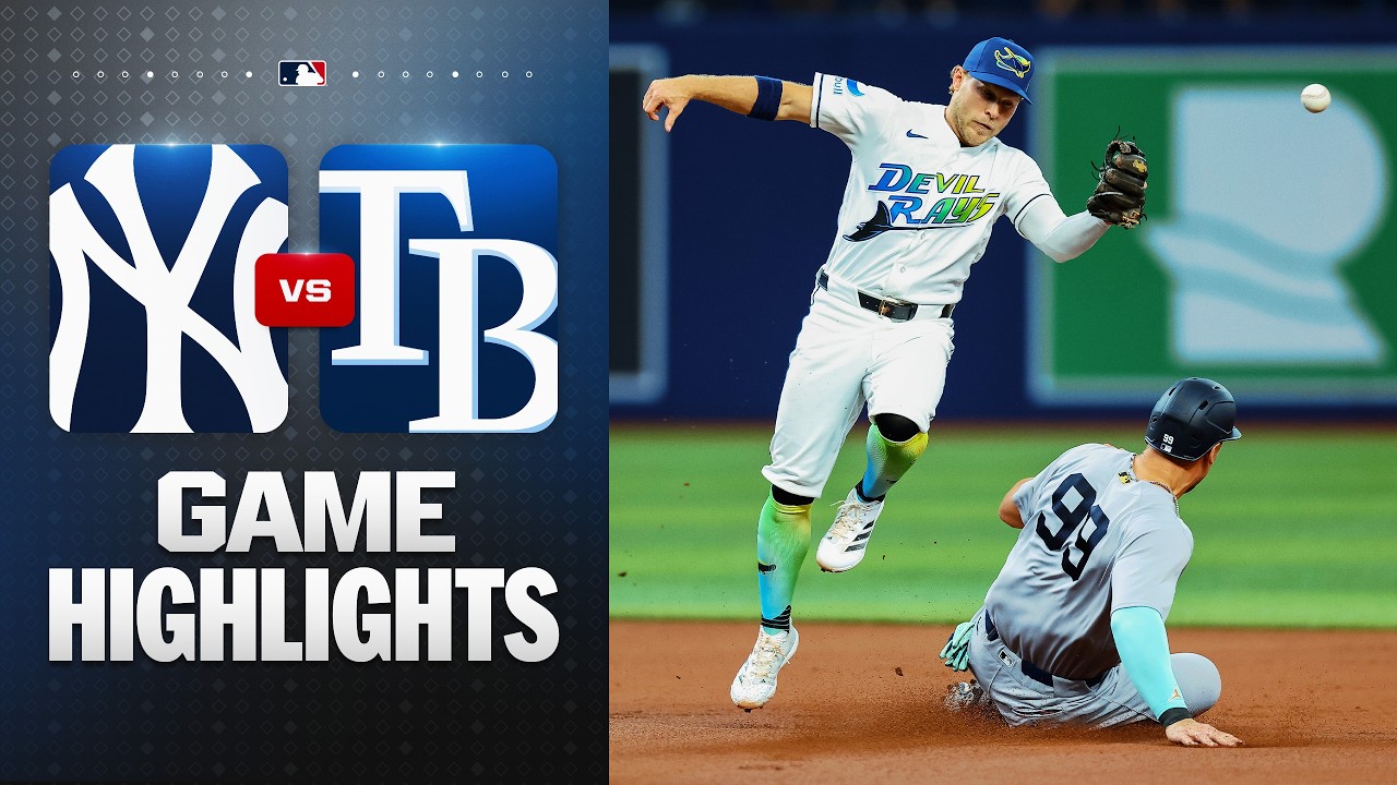 Yankees vs. Rays Game Highlights (4/10/26) | MLB Highlights