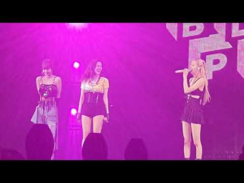 Talk - 190714 Blackpink Encore in BKK day3