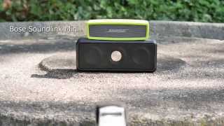 Bose Soundlink Mini vs. TDK A33 outdoor comparison