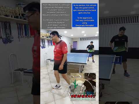 Dr. Neubauer Desperado Reloaded Blue Ox - First Impressions #tabletennis #longpips #tenisdemesa