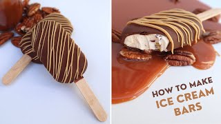 How to Make Ice Cream Bars