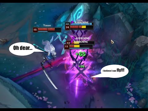 Yone Carries Feeder Caitlyn - League of Legends - Full Game