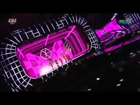 151227 SBS Gayo Daejun 2015 EXO엑소 Call Me Baby Remix Mirror