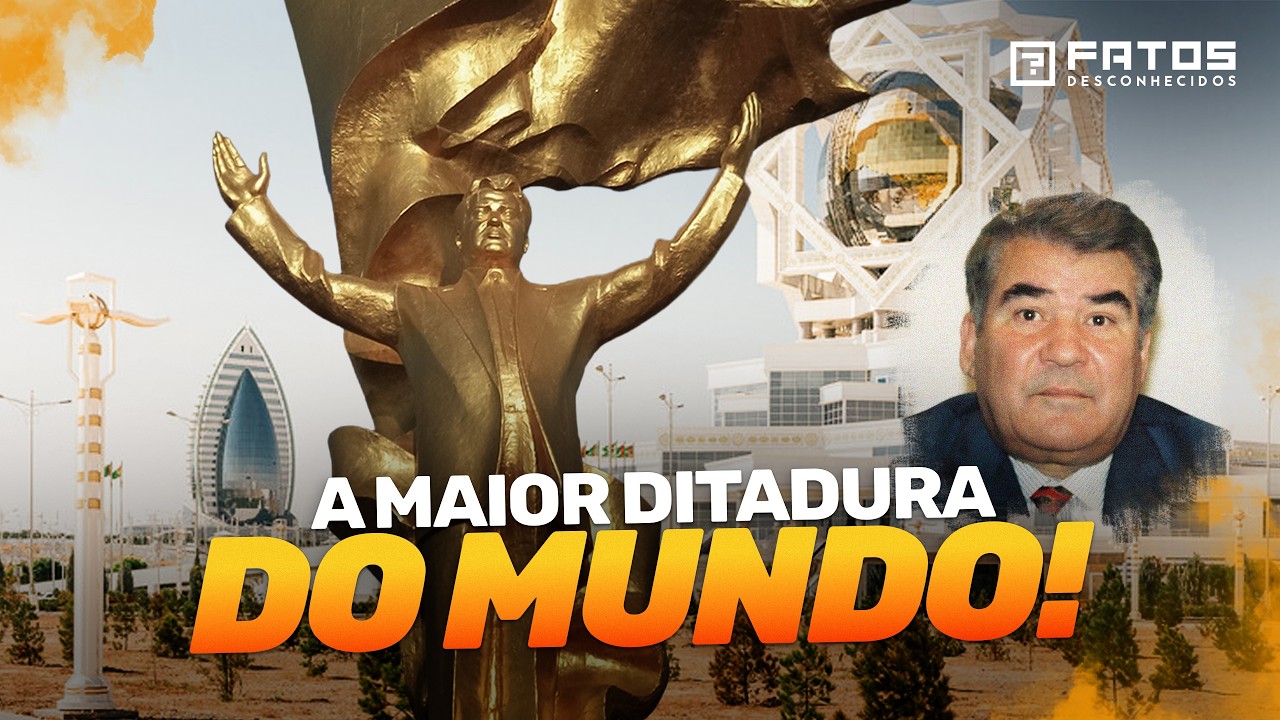 TURCOMENISTÃO: A Ditadura MAIS BIZARRA do Planeta!