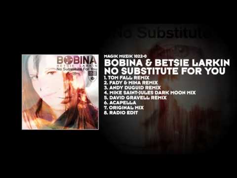Bobina & Betsie Larkin - No Substitute For You (Andy Duguid Remix)