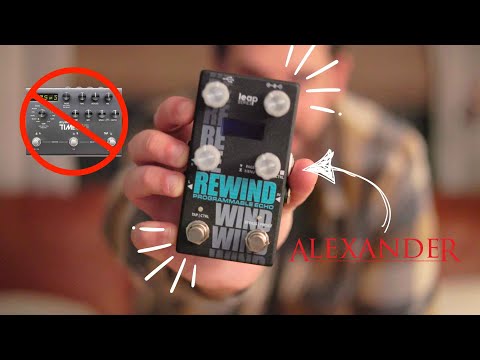 A 2025 BIG BOX DELAY KILLER (Alexander Pedals REWIND Programable Echo)