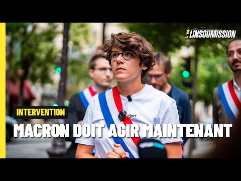 Palestine : Macron doit agir maintenant ! - Gabrielle Cathala